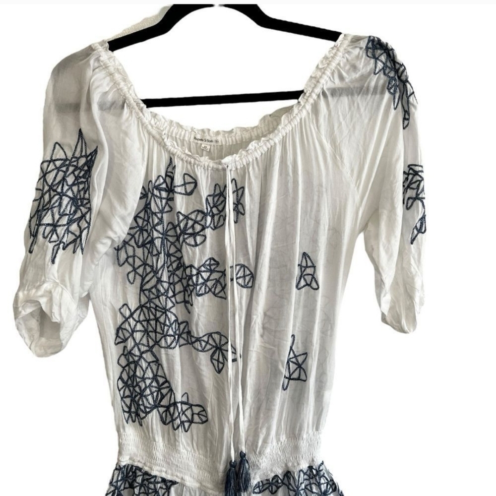 Poupette St Barth Embroidered Romper - Picture 2 of 9